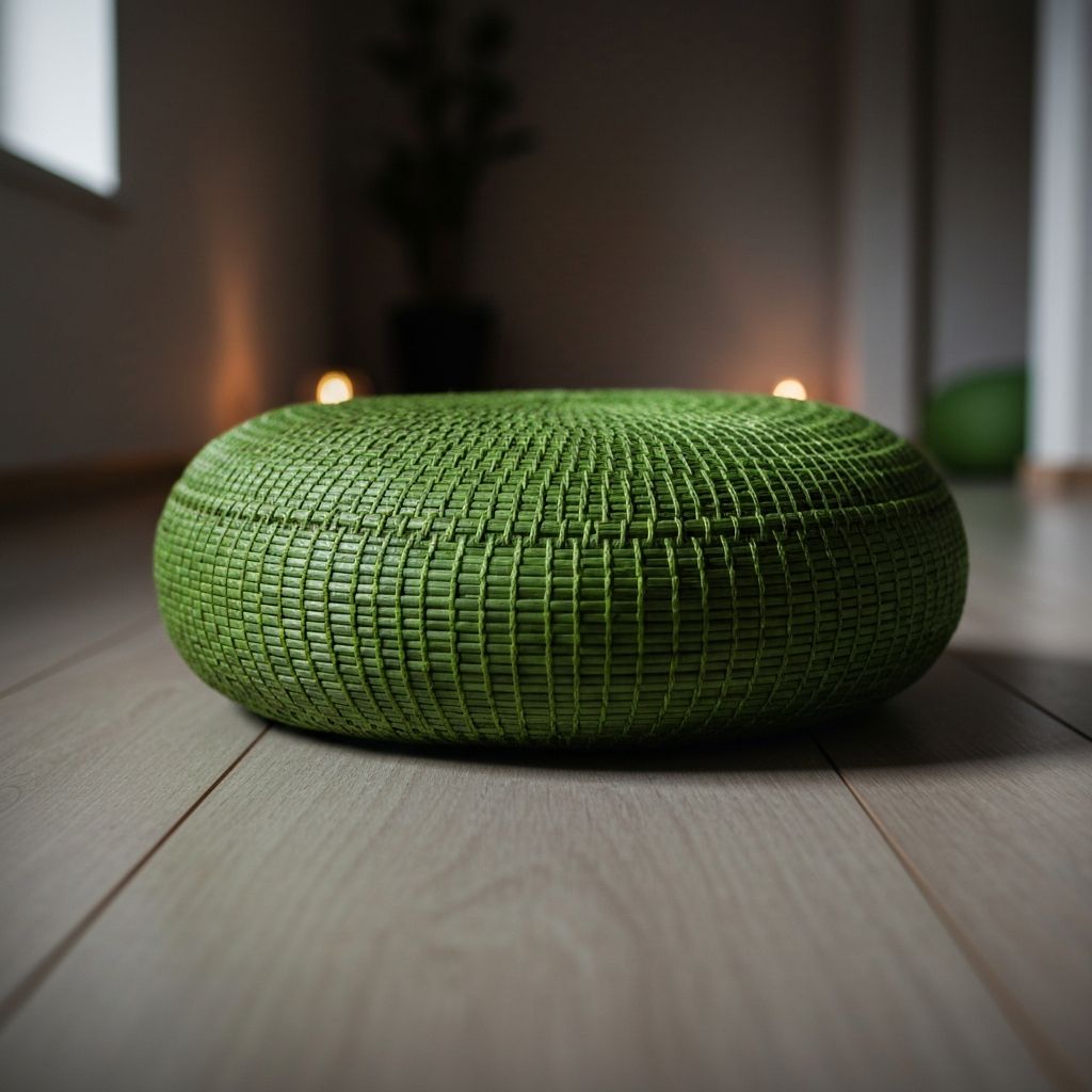 Bamboo Meditation Cushion
